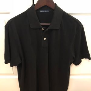 Grant Thomas Men’s Black Medium Polo